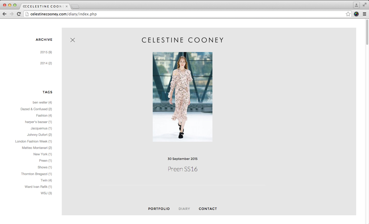 Michelle Grant | Celestine Cooney | Website